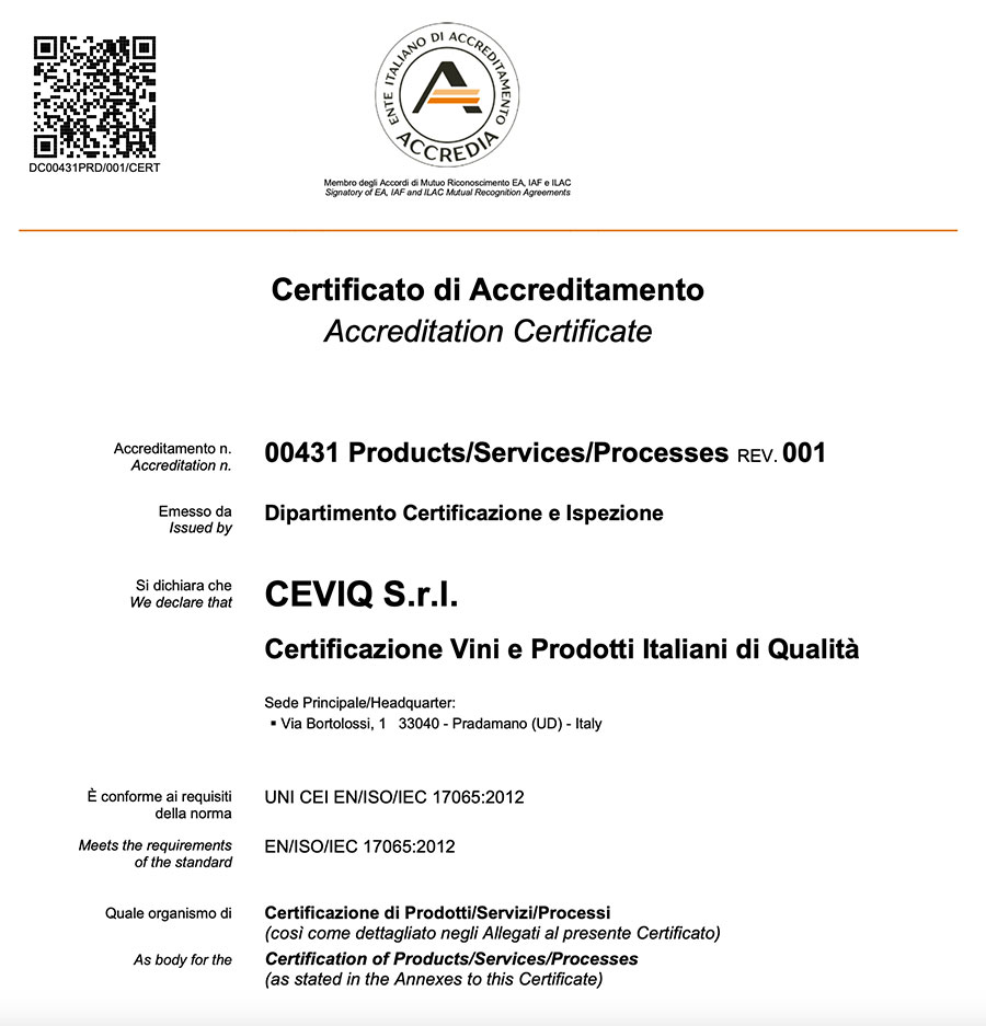 certificato-accreditamento-accredia-ceviq